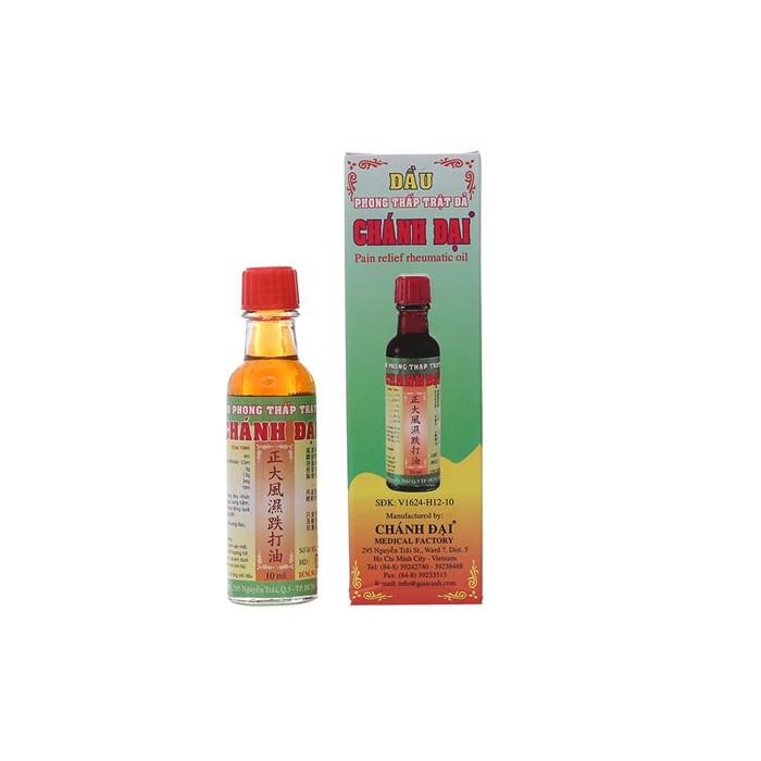 Dầu phong thấp trật đả Chánh Đại 50ml - Combo 25 chai