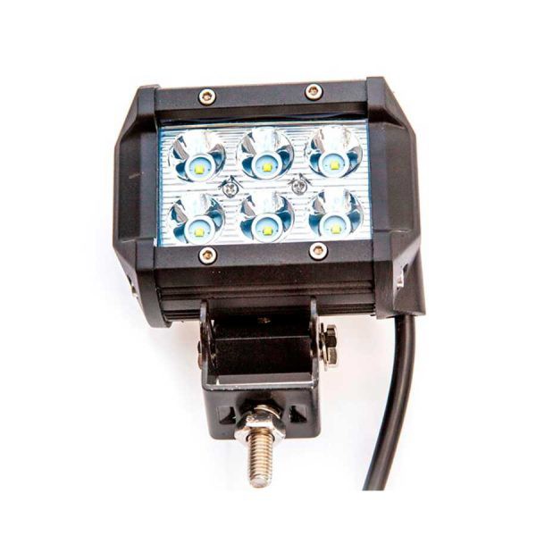 Đèn pha phụ xe máy 6 bóng led siêu sáng lắp mọi vị trí xe dùng điện bình 12V