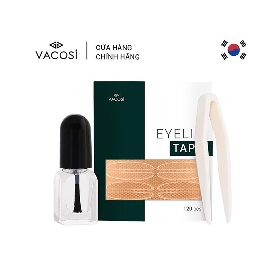[HCM] Vacosi Set 120 Miếng Dán Mí Dạng Lưới Invisible Fiber Tape VM16 (Kèm Keo Dán)