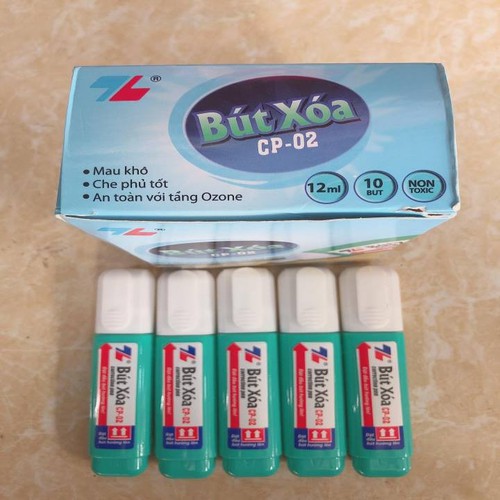 Xóa Thiên Long CP-02 x 1 Hộp 10 bút