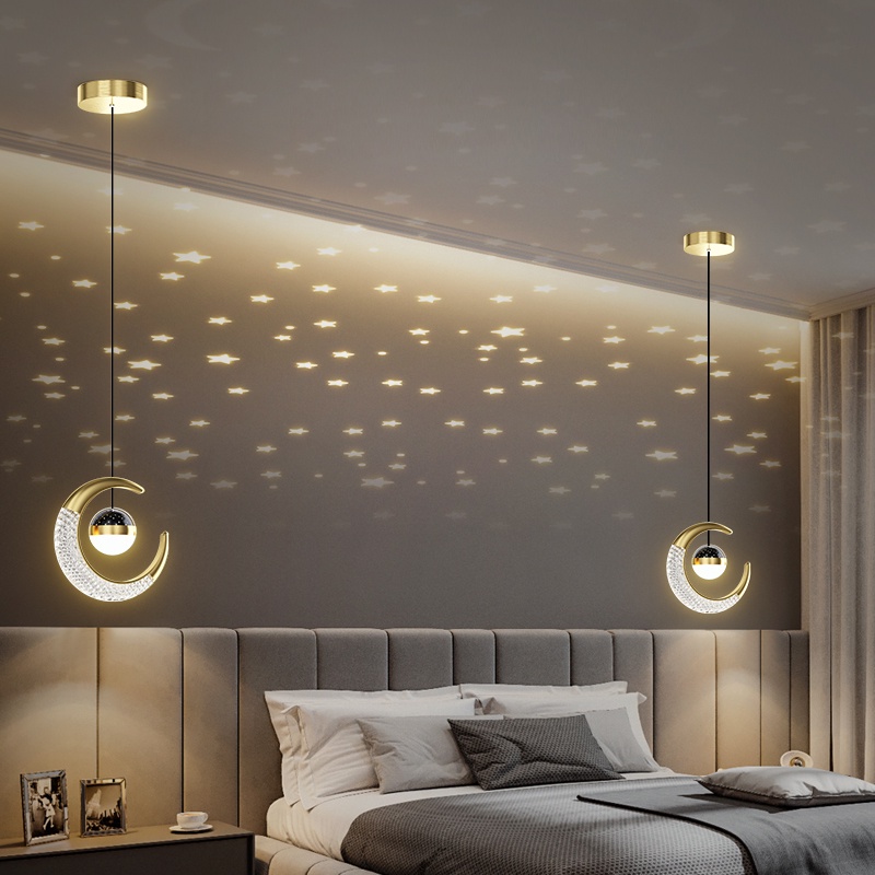Đèn thả hiện đại đèn phòng ngủ đèn thả phòng khách đèn decor phòng ngủ đèn thả phòng ngủ bắc âu