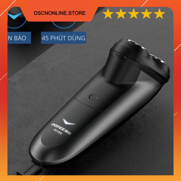 Máy cạo râu FLYCO poree PS190 cao cấp, cạo siêu nhanh, chống nước cực tốt
