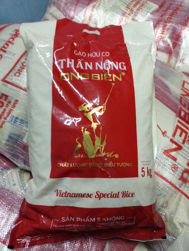 COMBO 2 GÓI GẠO HỮU CƠ ONG BIỂN 5KG+ 1 GÓI PHỞ GẠO HỮU CƠ ONG BIỂN 1KG -TỐT BỆNH TIỂU ĐƯỜNG-GOUT-BÉO PHÌ –DUY TRÌ SỨC KHỎE VÀ SẮC ĐẸP [BAO NGAN AIRTICKET]