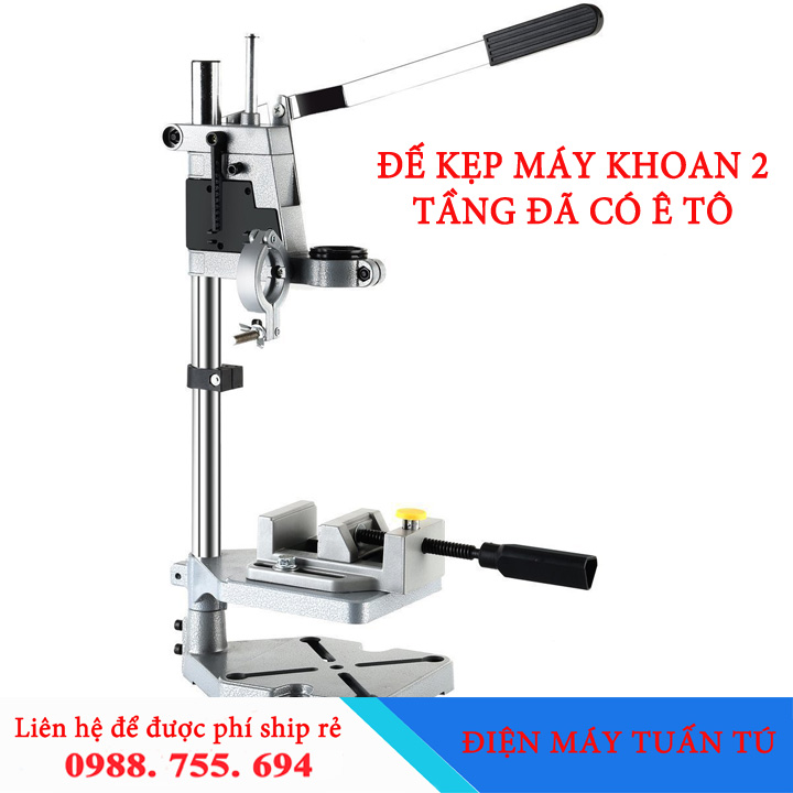 Chân đế máy khoan bàn am-6102b – 2 tầng