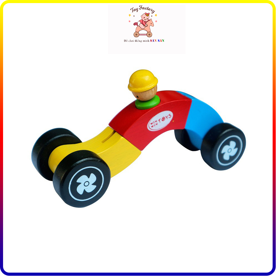 Xe đua biến hình - Đồ chơi gỗ Winwintoys
