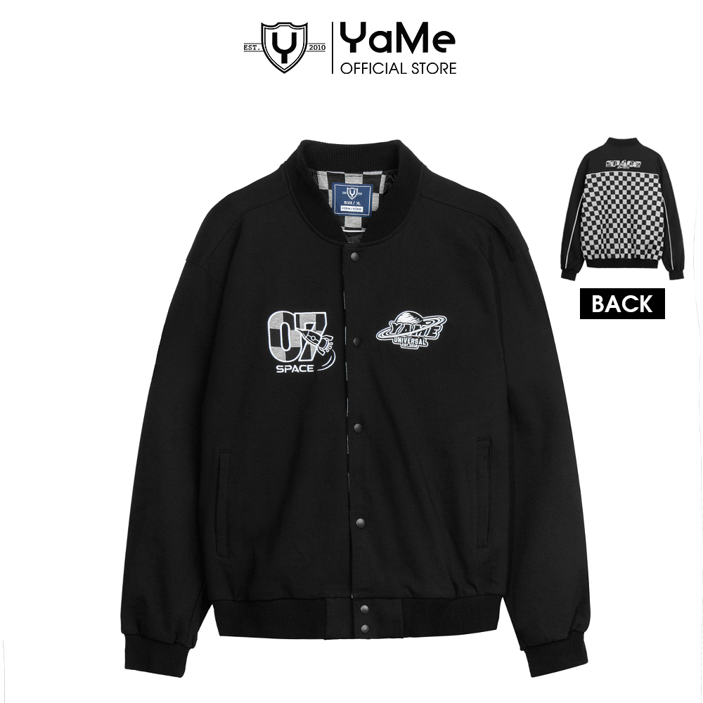 Áo Khoác Bomber Nam Nữ Thời Trang Y2010 Ngân Hà Space Ver9 21046 YaMe