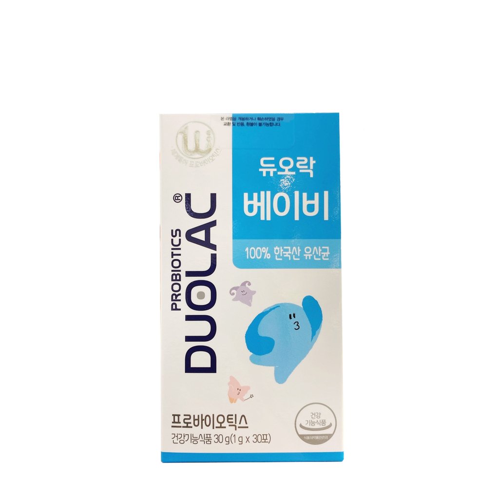 Men duolac xanh dương 30 cho bé từ 6 tháng đến 24 tháng - 30 gói - hàn quốc
