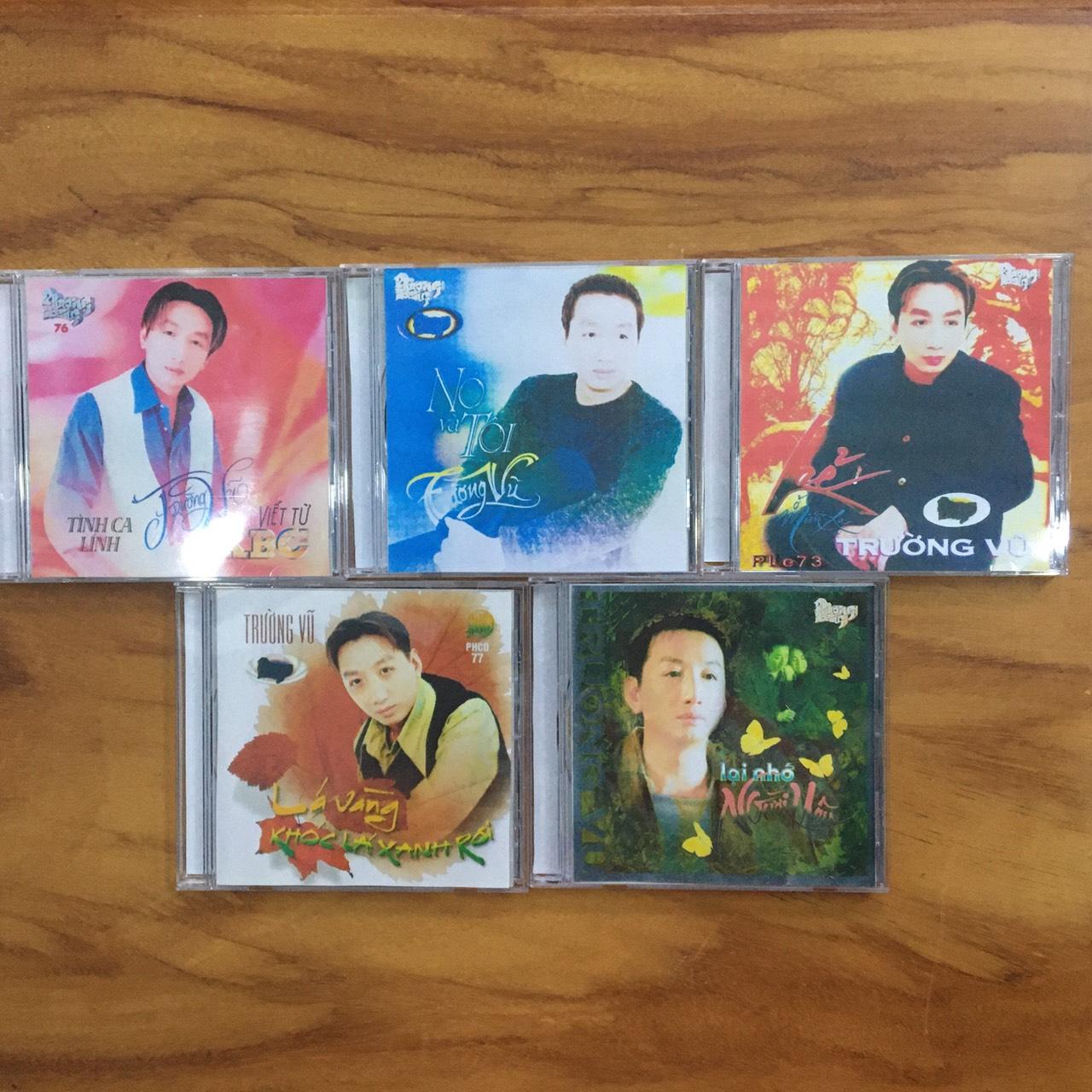 [MDCD] Bộ 5 Đĩa CD Tuyệt phẩm Nhạc Lính của Trường Vũ