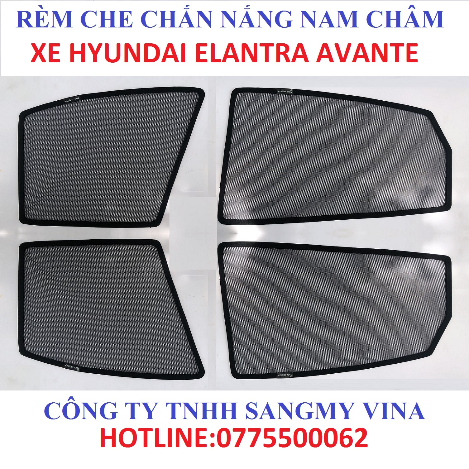 Rèm che chắn nắng nam châm xe hyundai elantra avante