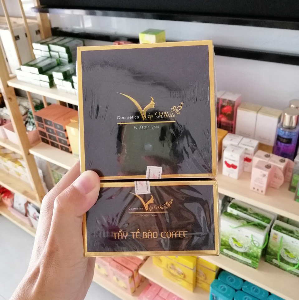 Tẩy tế bào chết Vip white - Tẩy tế bào Coffee 250g