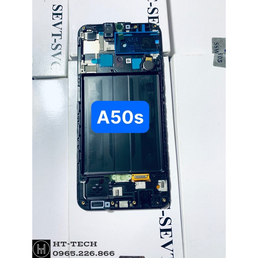 Màn hình samsung a50s / sm-a507 zin full khung