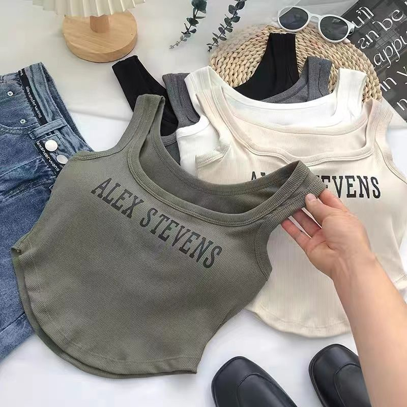 Áo Croptop Mút Mỏng 2 Lớp, Áo Ba Lỗ Cotton Thấm Hút Tốt, Co Dãn Thoải Mái BELLAR BRA B314