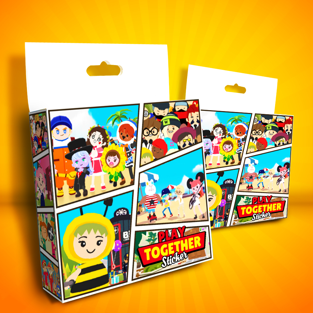 Sticker Play Together, Hình dán các nhân vật Hero team trong game