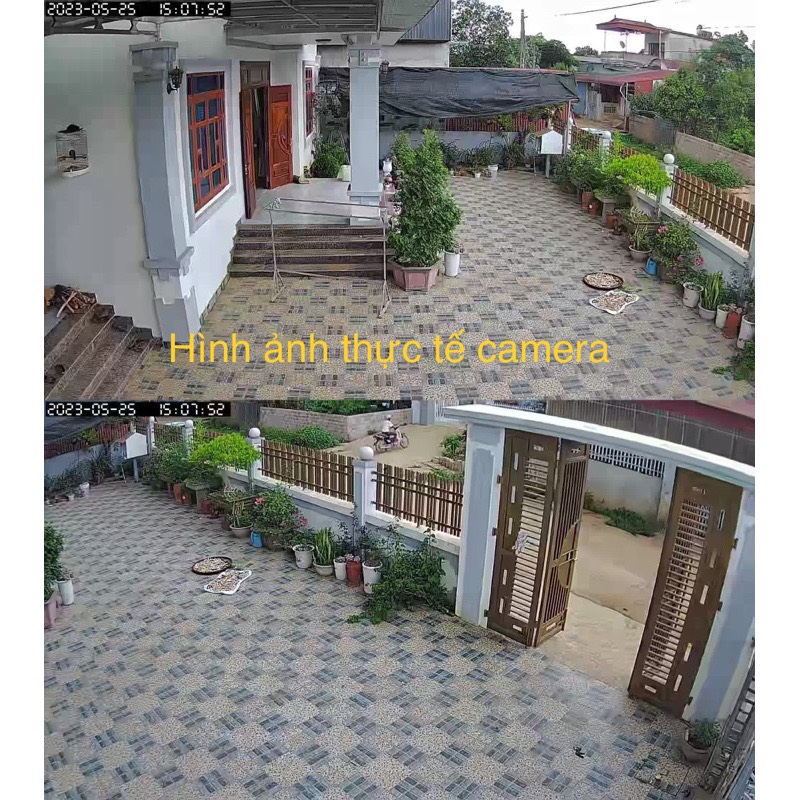 Camera Wifi giám sát ngoài trời Yoosee Full HD 2 mắt Q42, 1 mắt cố định, 1  mắt xoay 360 độ quay toàn cảnh, có màu ban đêm | Lazada.vn