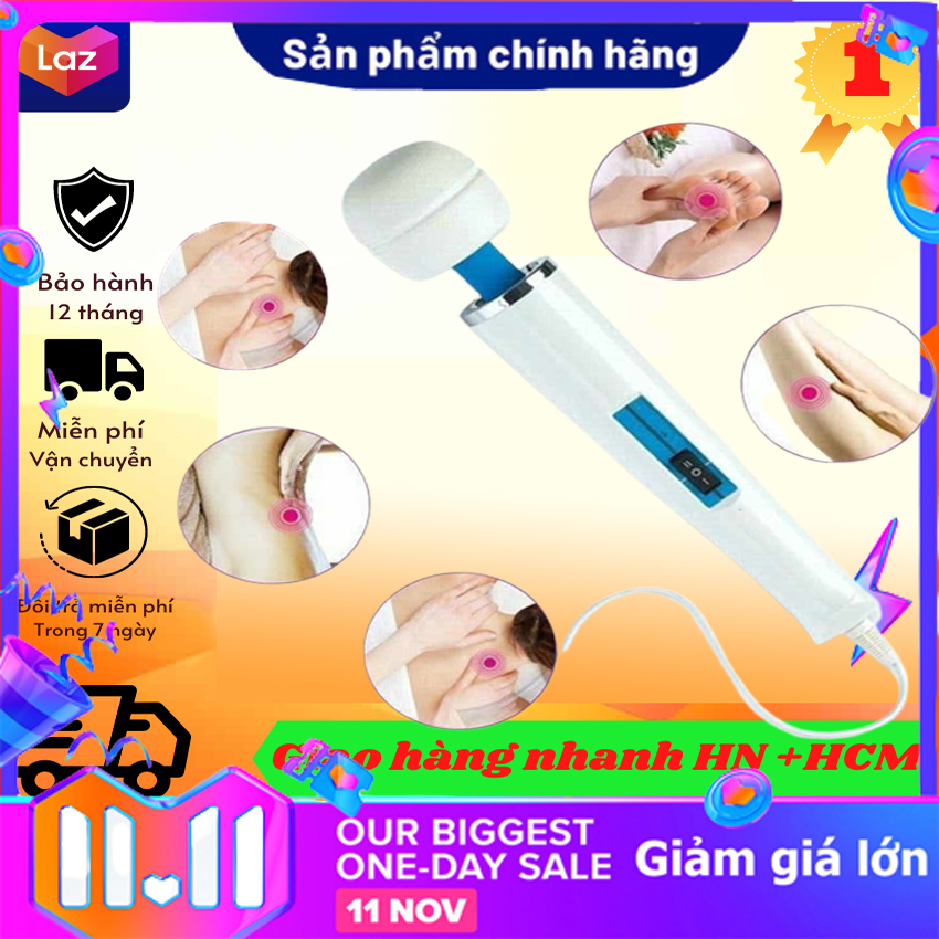 Máy mát xa Bướm Cầm Tay mini đa năng, máy massage lưng của nhật may massage lam tan mo bung Máy Massage cầm tay . Máy massage đa năng Hitachi HV-250R.BẢO HÀNH 12 THÁNG