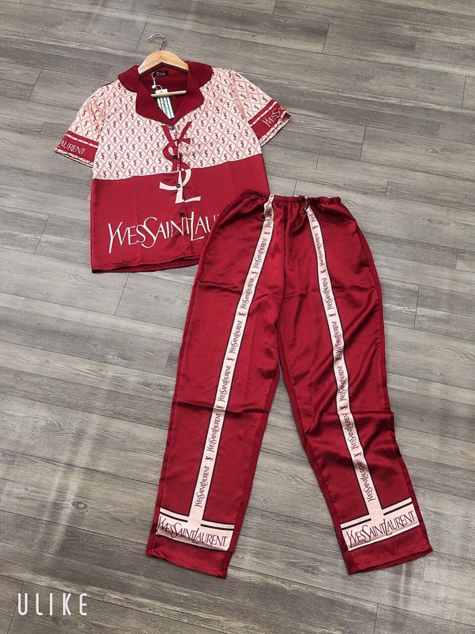 Set Đồ Bộ Phi Bóng Trơn Quần Áo Dài tay HH11