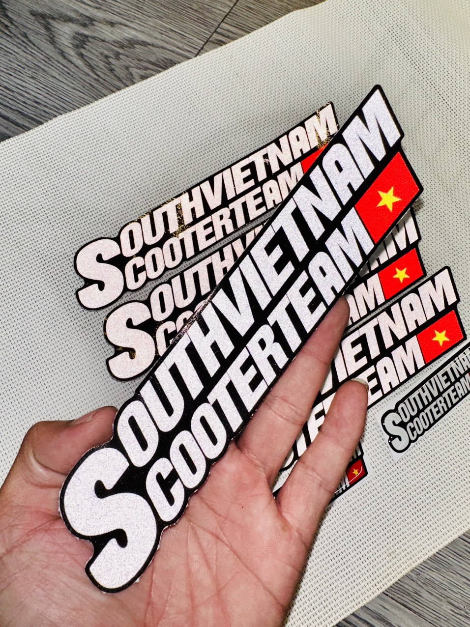 Tem dán south thường 18cm , 25cm