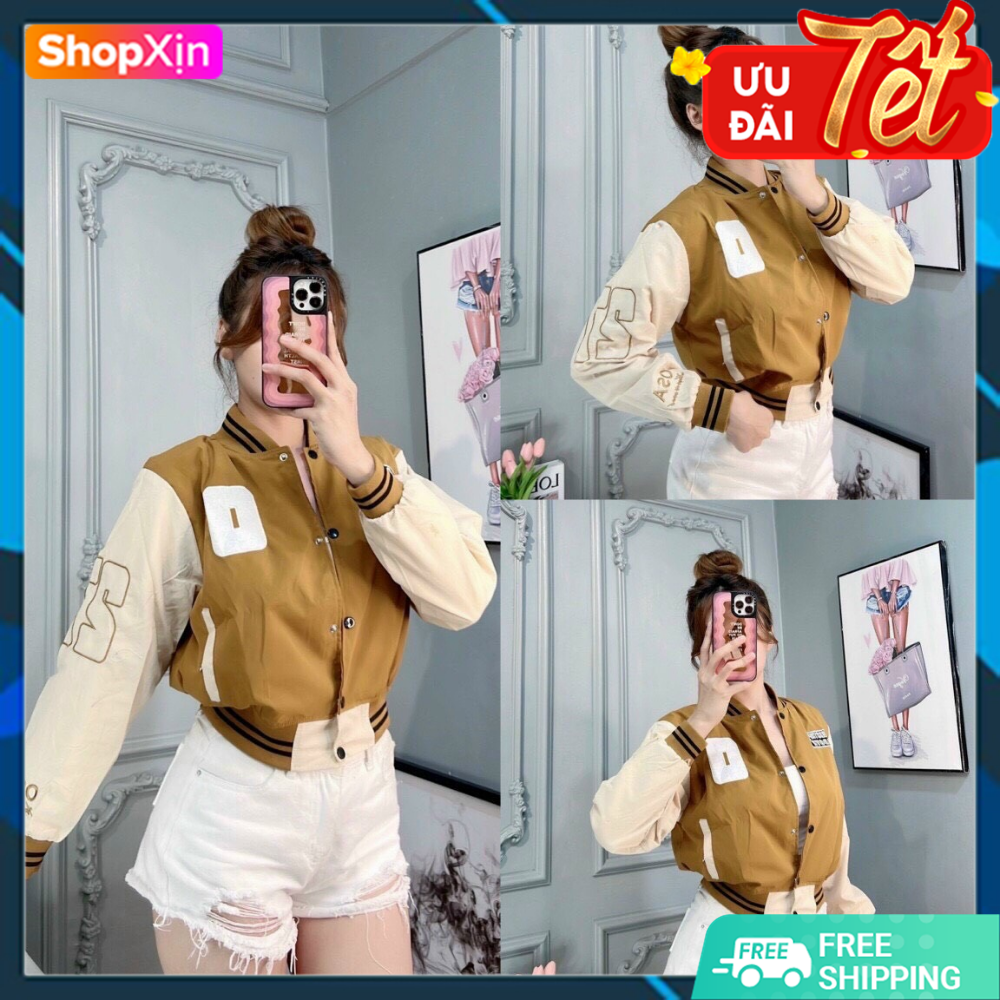 Áo Khoác Nữ Trơn Form Lửng Dù Gió Chống Nắng Mưa mặc Lót Ngoài Siêu Đẹp