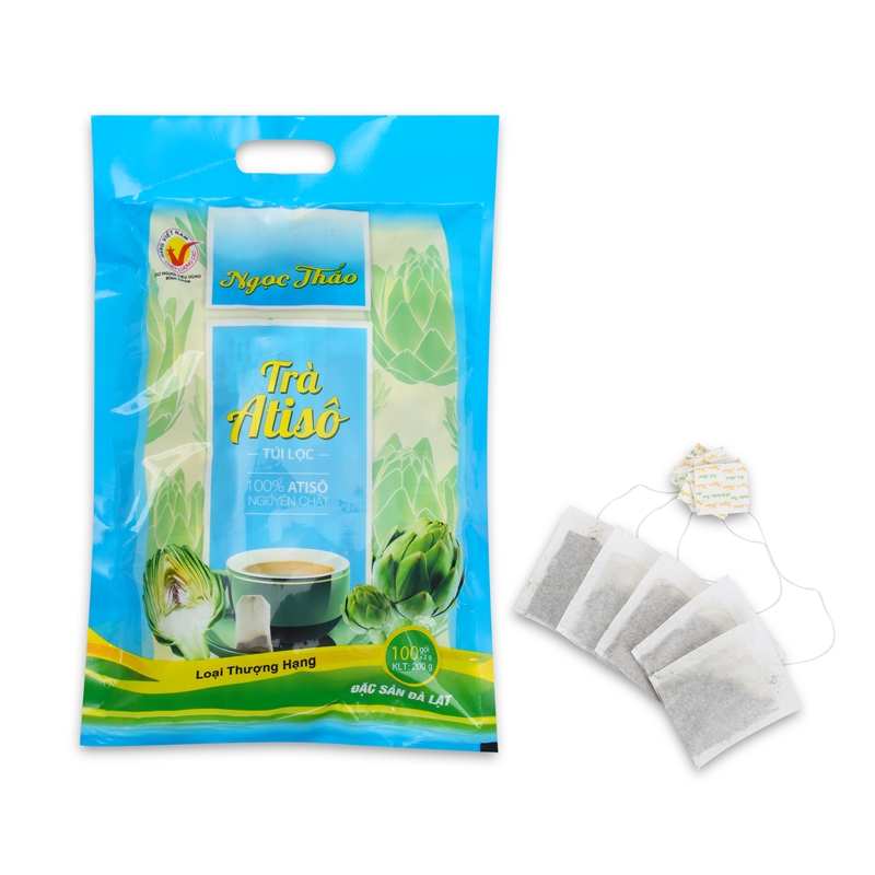 Trà Atiso Túi Lọc Ngọc Thảo 100 túi lọc