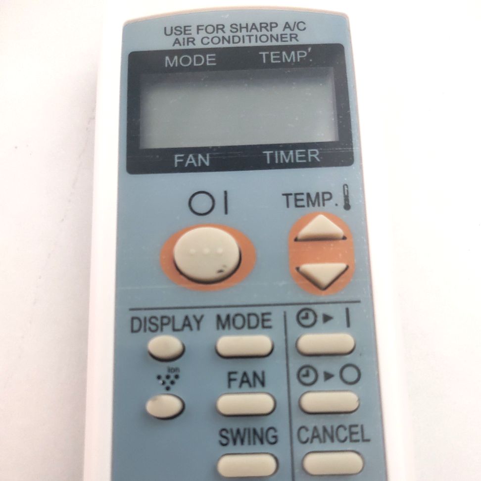 Remote điều khiển điều hoà Sharp loại 11 nút ion