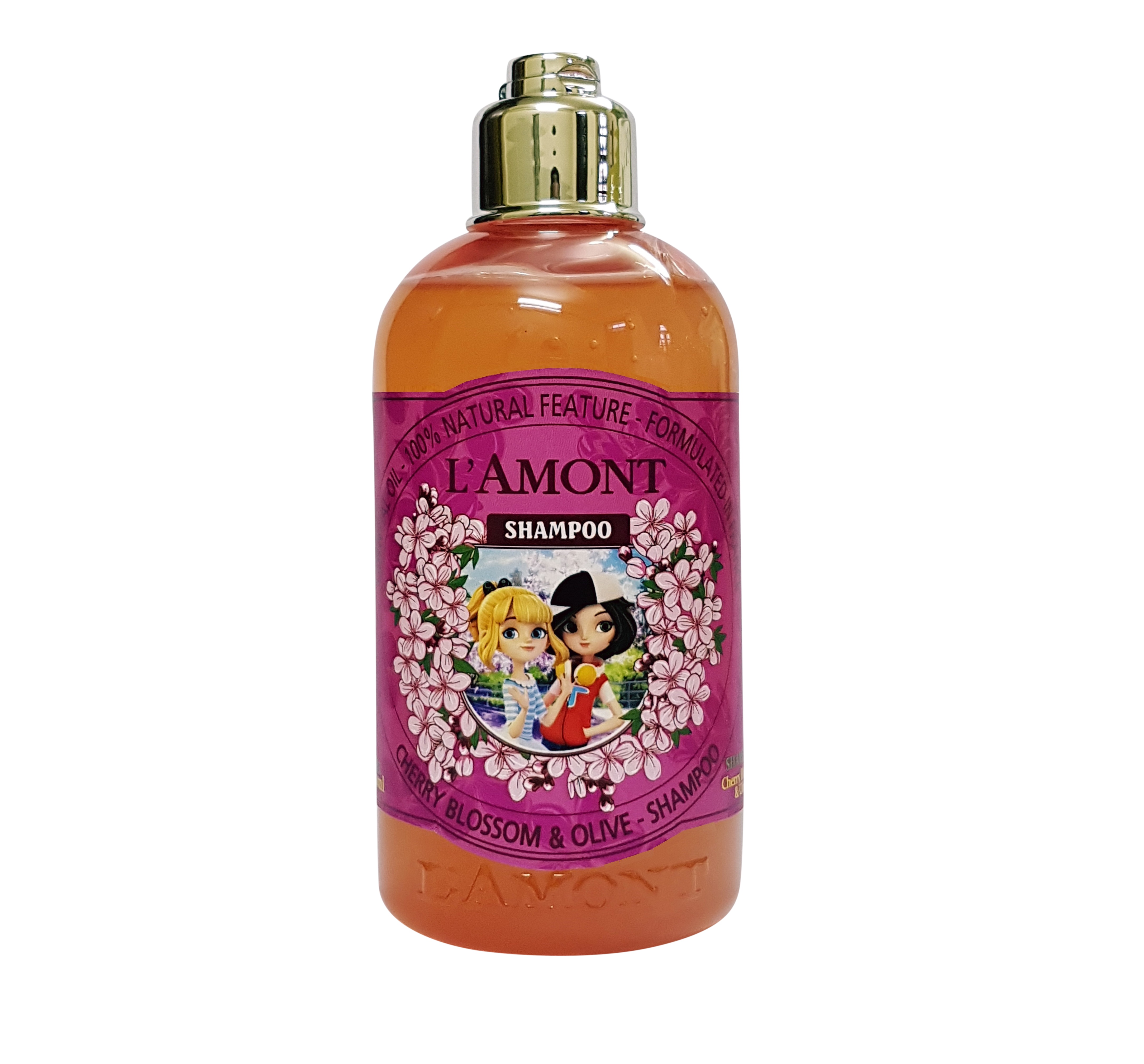 Dầu gội cho bé Cherry Blossom (hương hoa anh đào) 250ml - L'amont En Provence