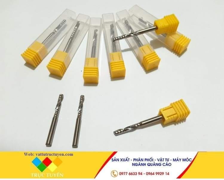 dao xoắn 1 me cắt mica ,fomex, gỗ ,cắt alu gương ....