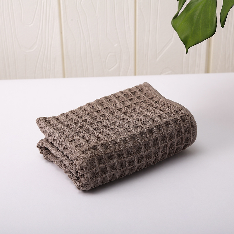 Multi-Purpose Kitchen Towel, Cafe Towel, Cotton Waffle Fabric, Coffee Towel, High-Quality Honeycomb Absorbent Kitchen Towel - 7