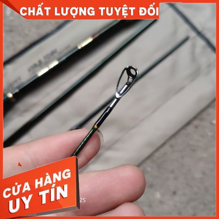 Cần Câu Lure 4 khúc Máy Đứng, Máy Ngang Cemreo Macans, can cau lure cao cao gia re