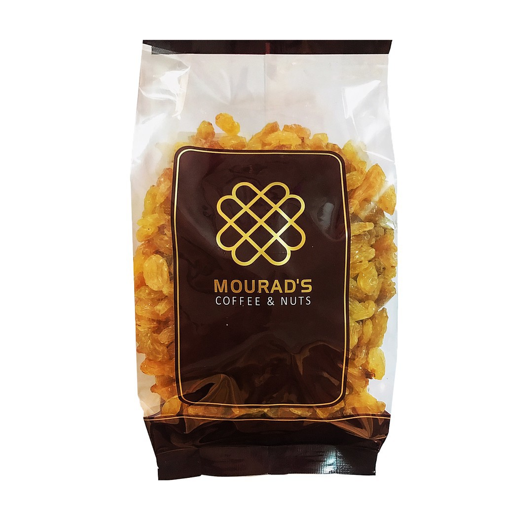 Nho khô vàng túi 500g Mourad – Chuẩn Úc, Dẻo thơm vị ngọt tự nhiên