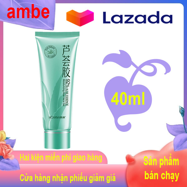 Gel lô hội tự nhiên dưỡng đa năng Soothing Moisture Aloe Vera 92% Soothing 40ml.