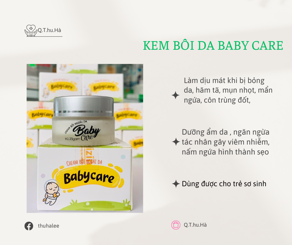 KEM BÔI DA BABY CARE