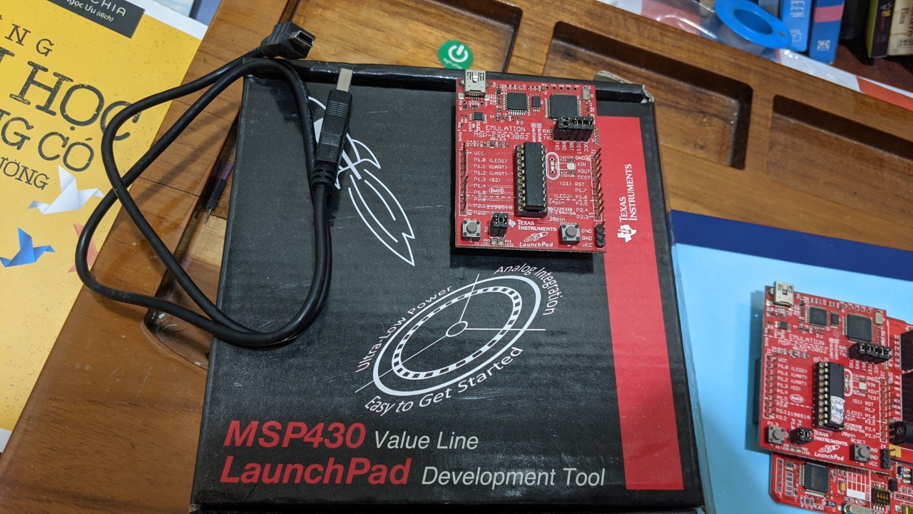 MSP430G2 LaunchPad GIÁ SIÊU RẺ  thích hợp cho việc ngiên cứu và học tập của sinh viên