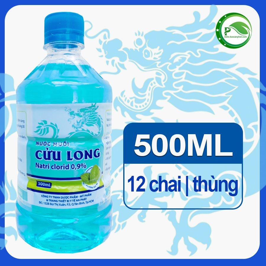 Nước muối cửu long hương bạc hà