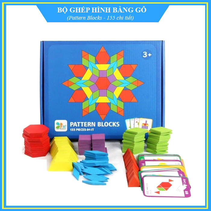 Đồ chơi lắp ghép sáng tạo 155 chi tiết
