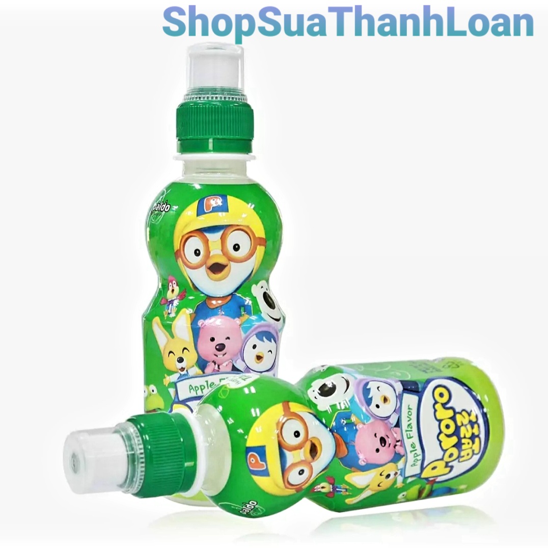 Nước uống pororo vị táo - chai 235ml