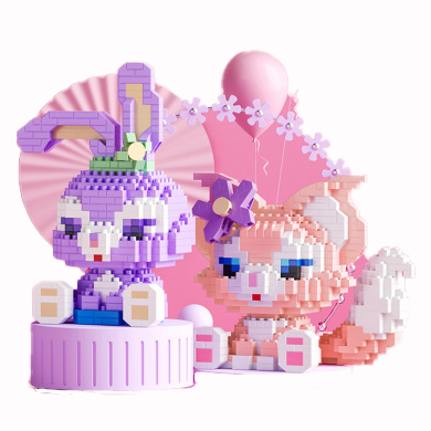 Đồ chơi xếp hình lego mini các mô hình lắp ráp nhân vật hoạt hình cực dễ thương