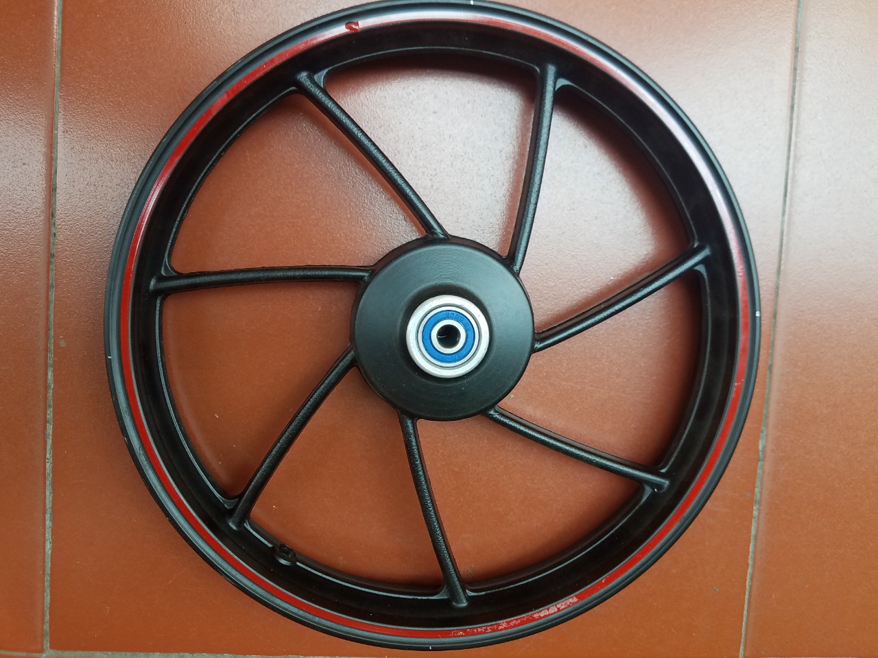 HCMmâm xe đạp điện 18x250 vành mâm 5 lá  mâm đen xe đạp điện  động cơ xe  đạp điện  mô tơ xe đạp điện mâm 18  Lazadavn