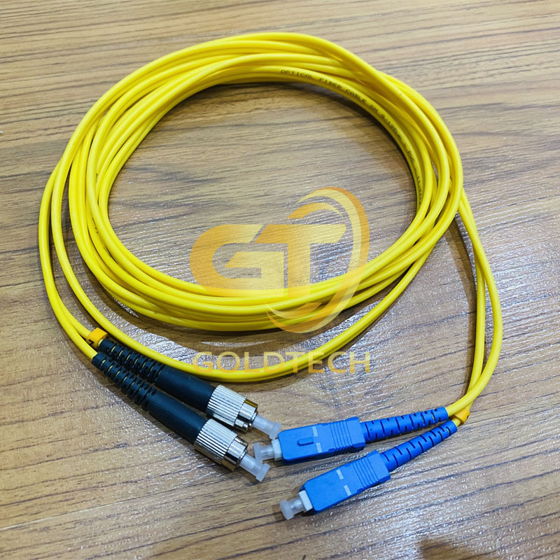 Dây nhảy quang ST-SC Singlemode sợi đôi Duplex 3m