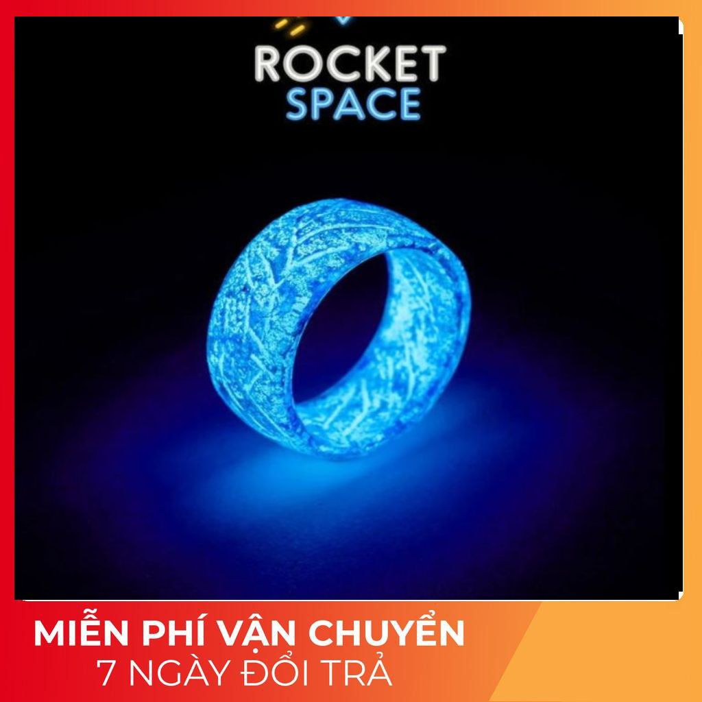 Nhẫn Titan Dạ Quang phát sáng- Nam Nữ-cá tính-không gỉ