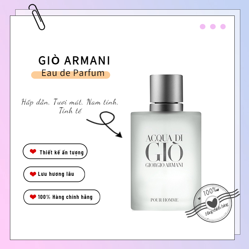 Nước hoa Nam Giorgio Armani Acqua Di Gio 100ml