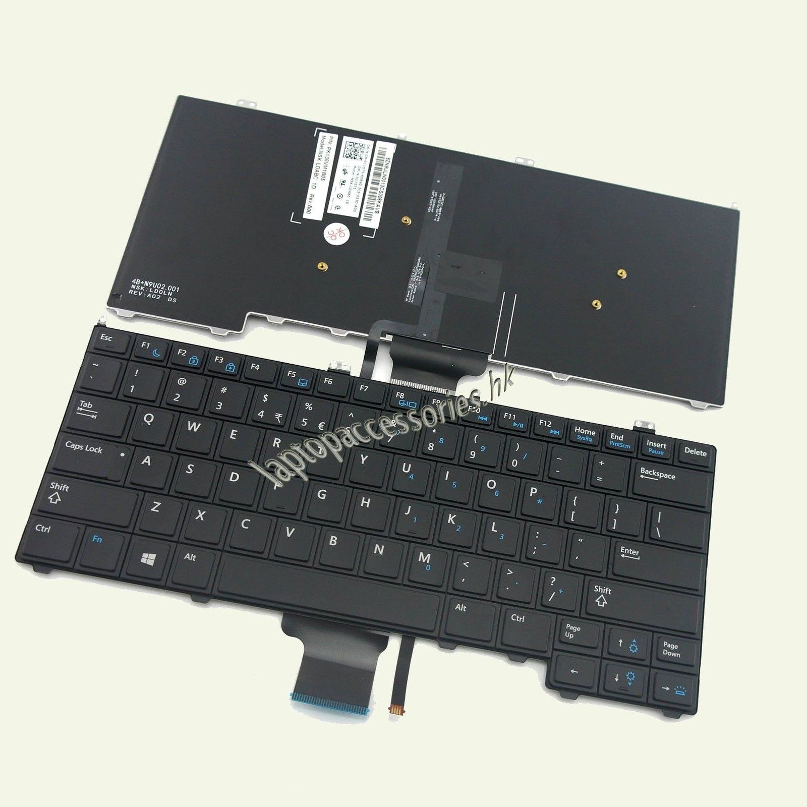 [HCM]Bàn Phím Cho Laptop Dell Latitude 12 7000 E7240 E7440 E7420 - Chuẩn US- Hàng mới 100%