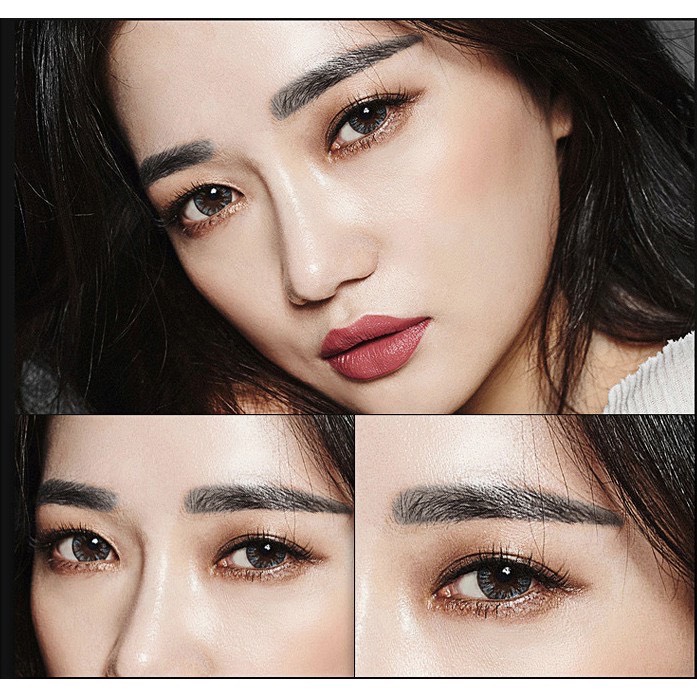 chì kẻ mày, bút kẻ lông mày, Chì Kẻ Mày Lameila 02 Đầu Double Effect – Bút Kẻ Mày Lameila 2 Đầu Không Thấm Nước Hàng Xịn