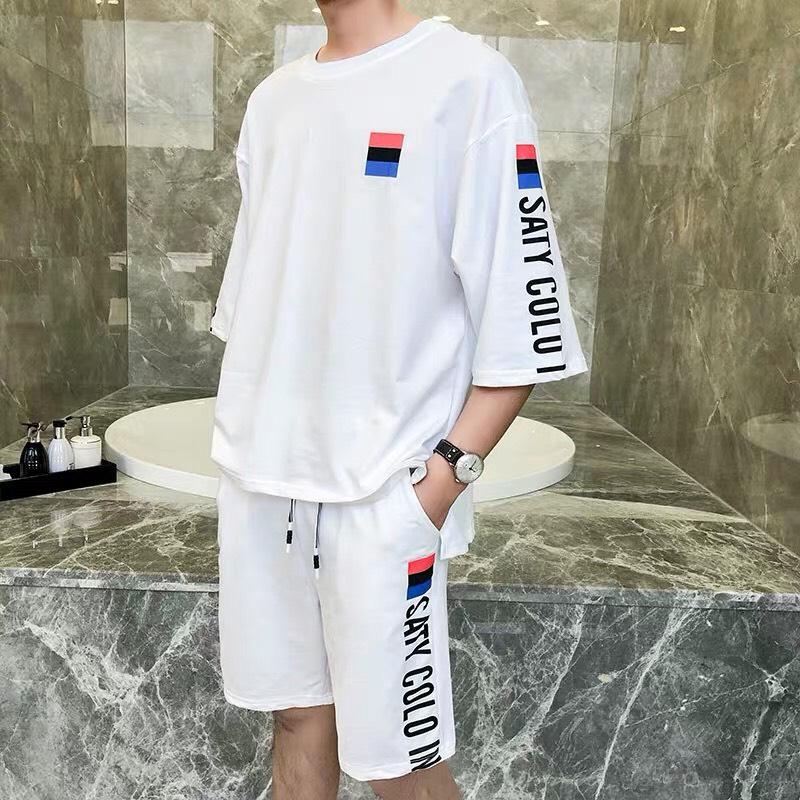 Set bộ đồ thể thao nam phong cách hàn