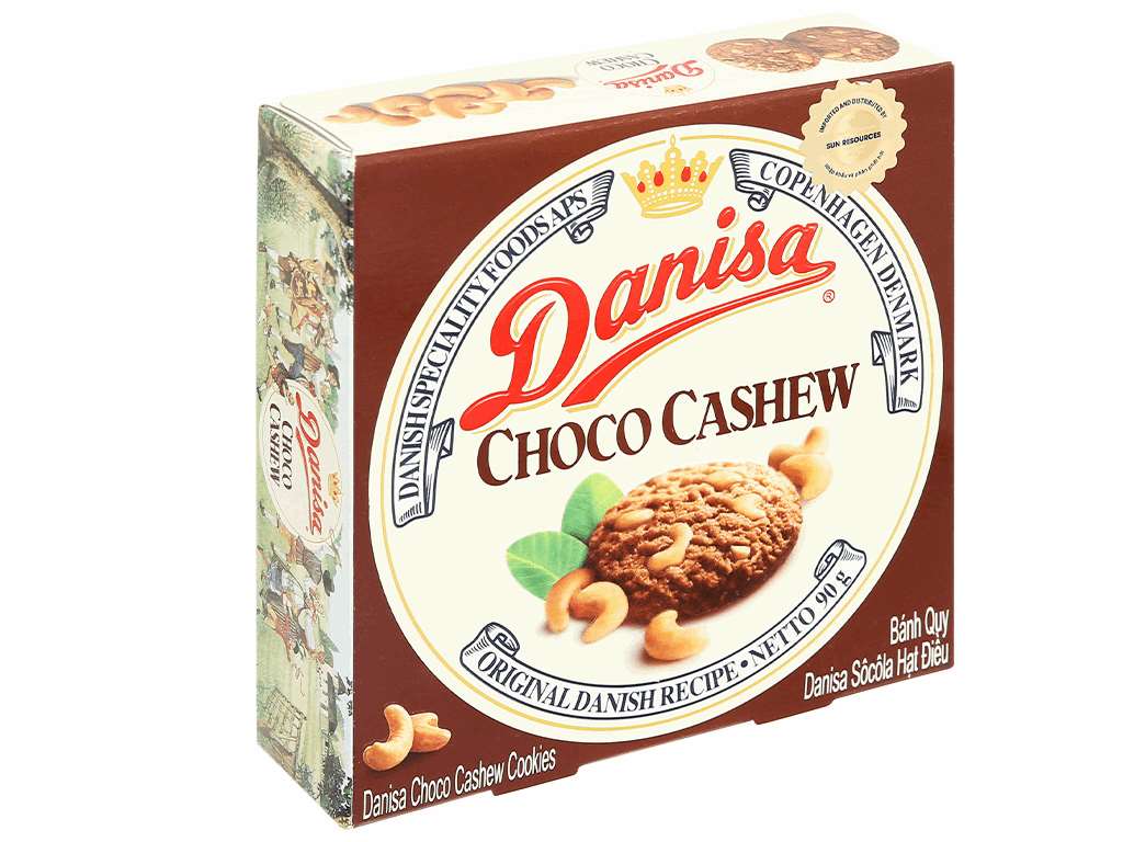 Bánh quy Danisa Choco Cashew