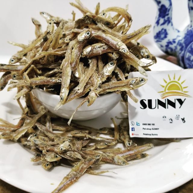 Cá Khô Sấy Giàu Canxi Cho Hamster
