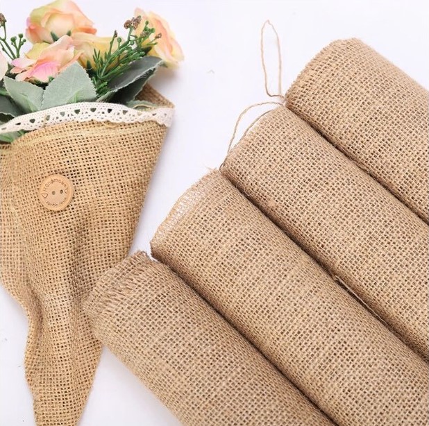 Vải bố thưa, khổ 1m2, vải đay, vải bố, làm handmade, decor, phông nền chụp ảnh, rèm cửa, trải bàn