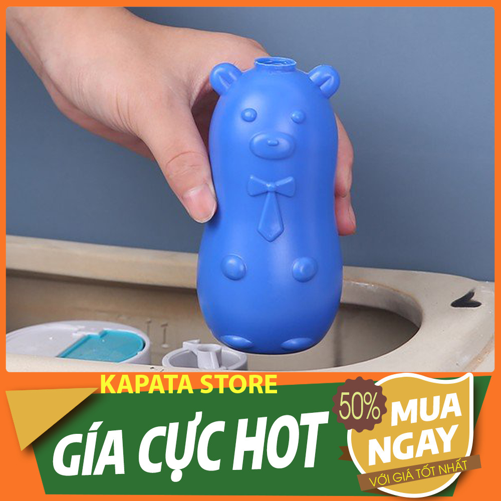 Combo 5 lọ lợn thả bồn cầu tẩy vệ sinh toilet diệt khuẩn, khử mùi nhanh, mùi hoa oải hương - family 9999