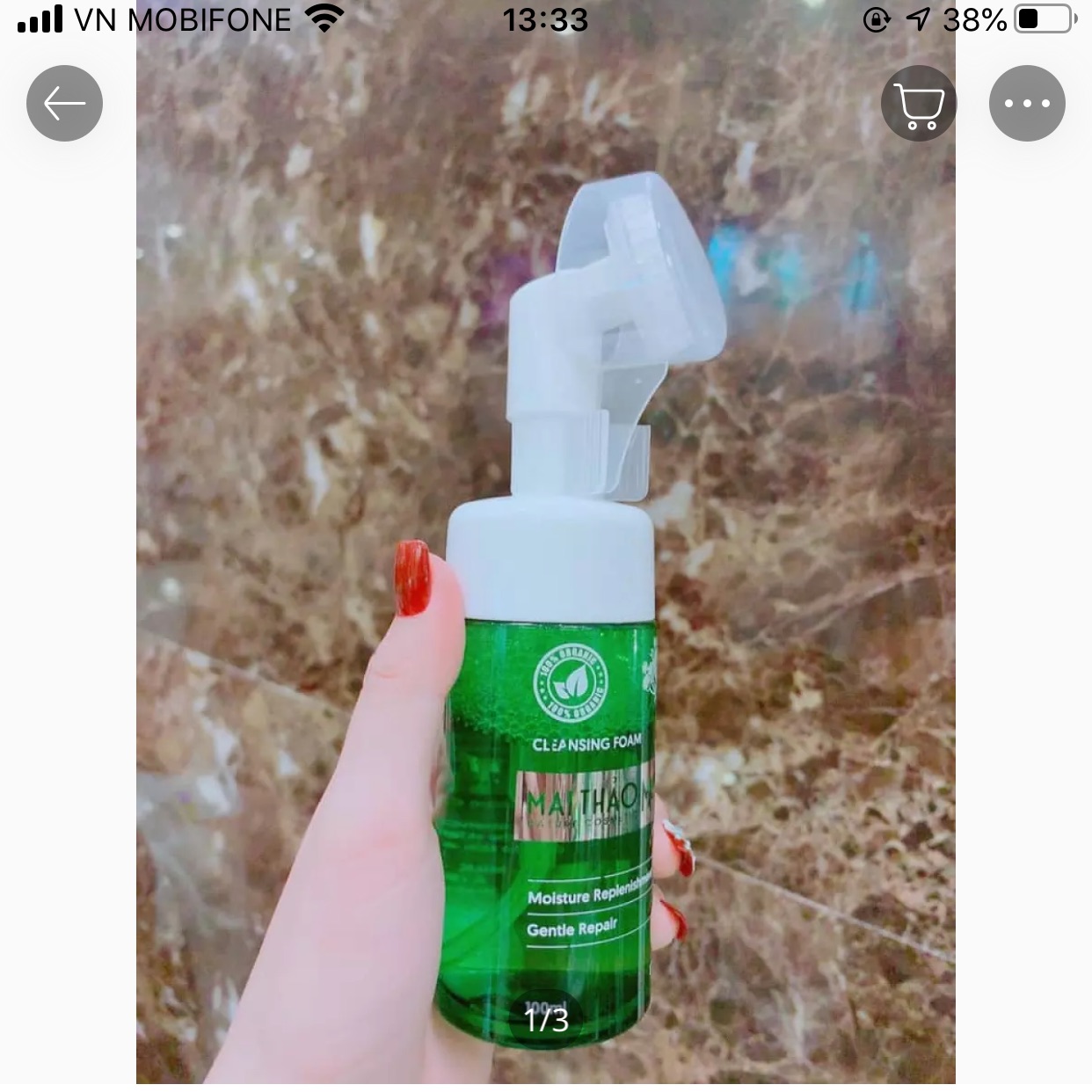 Srm m thảo mộc + gel rửa tay khô kháng khuẩn