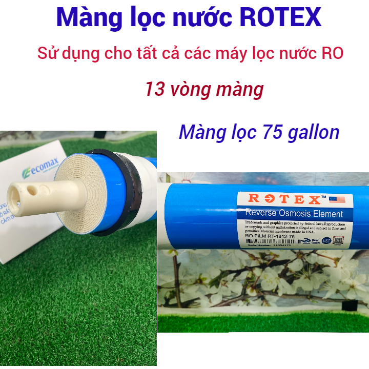 lõi lọc nước ro - màng lọc nước ro ROTEX