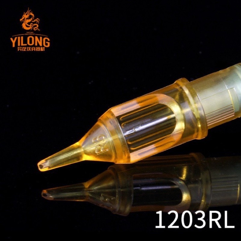 [CHÍNH HÃNG] Kim xăm máy pen đi nét hộp 20 kim, Kim vàng [lẻ]